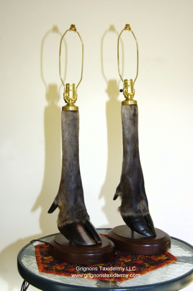 moose leg lamp by Reimond Grignon